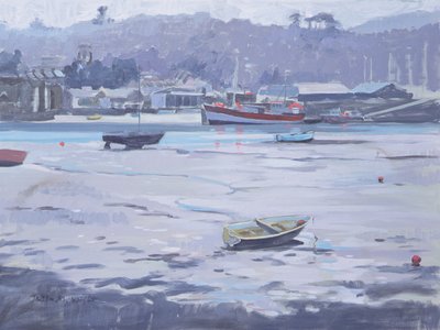 Salcombe - Grey Day - Fisherman